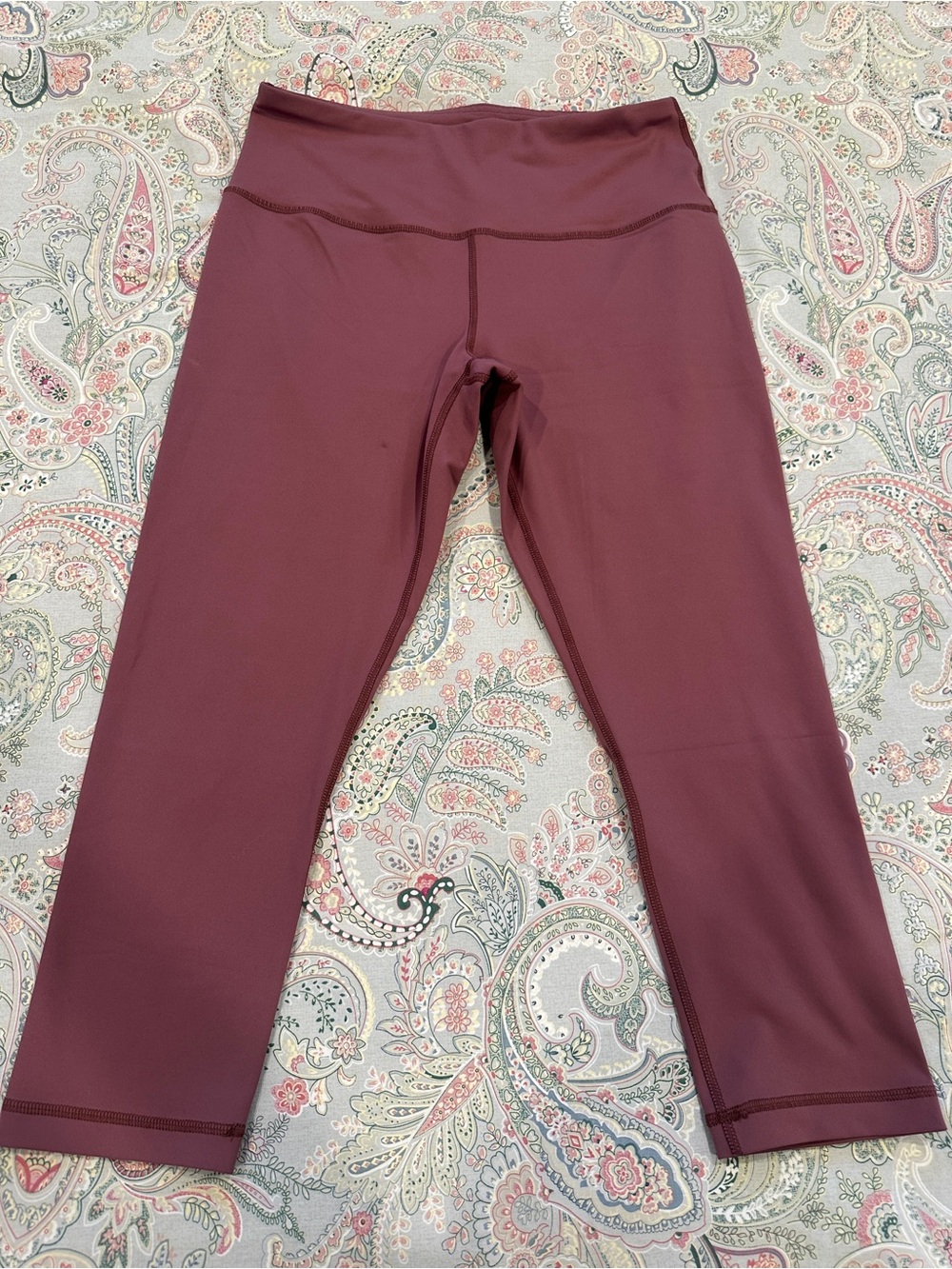 90 Degree By Reflex Mauve/Disty Rose High-Rise Workout Leggings